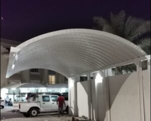 مظلات سيارات قطر